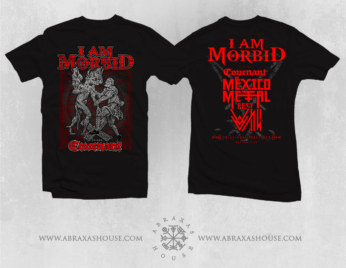 Playera I AM MORBID – Mod. Covenant 30 Years – Abraxas House