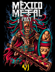 Playera - Metal 6 - Mod. Azteca
