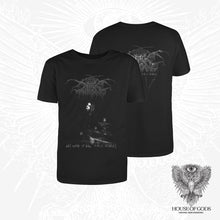 Load image into Gallery viewer, Playera DARK THRONE – Mod. The wind of 666 black hearts
